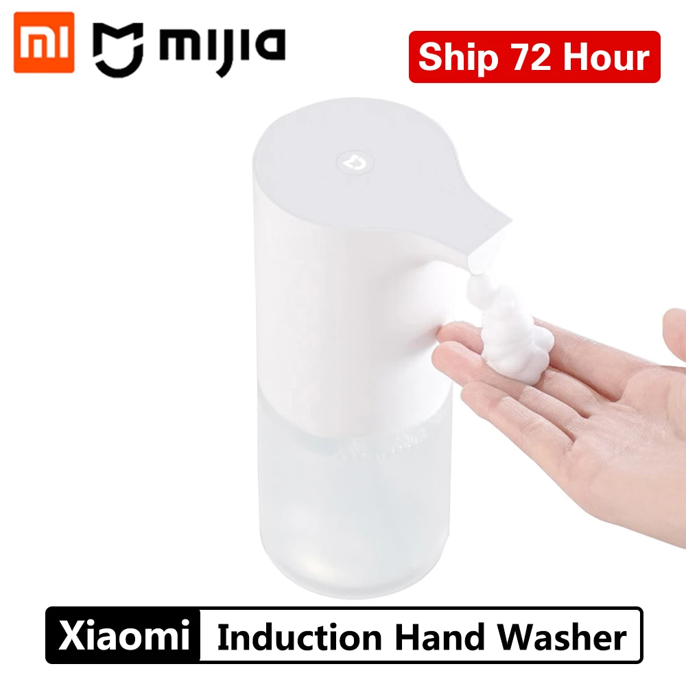 Sensor de infrarrojos dispensador de jabón original Xiaomi Mijia automático de inducción que hace espuma inteligente mano Lavadora lavado automático