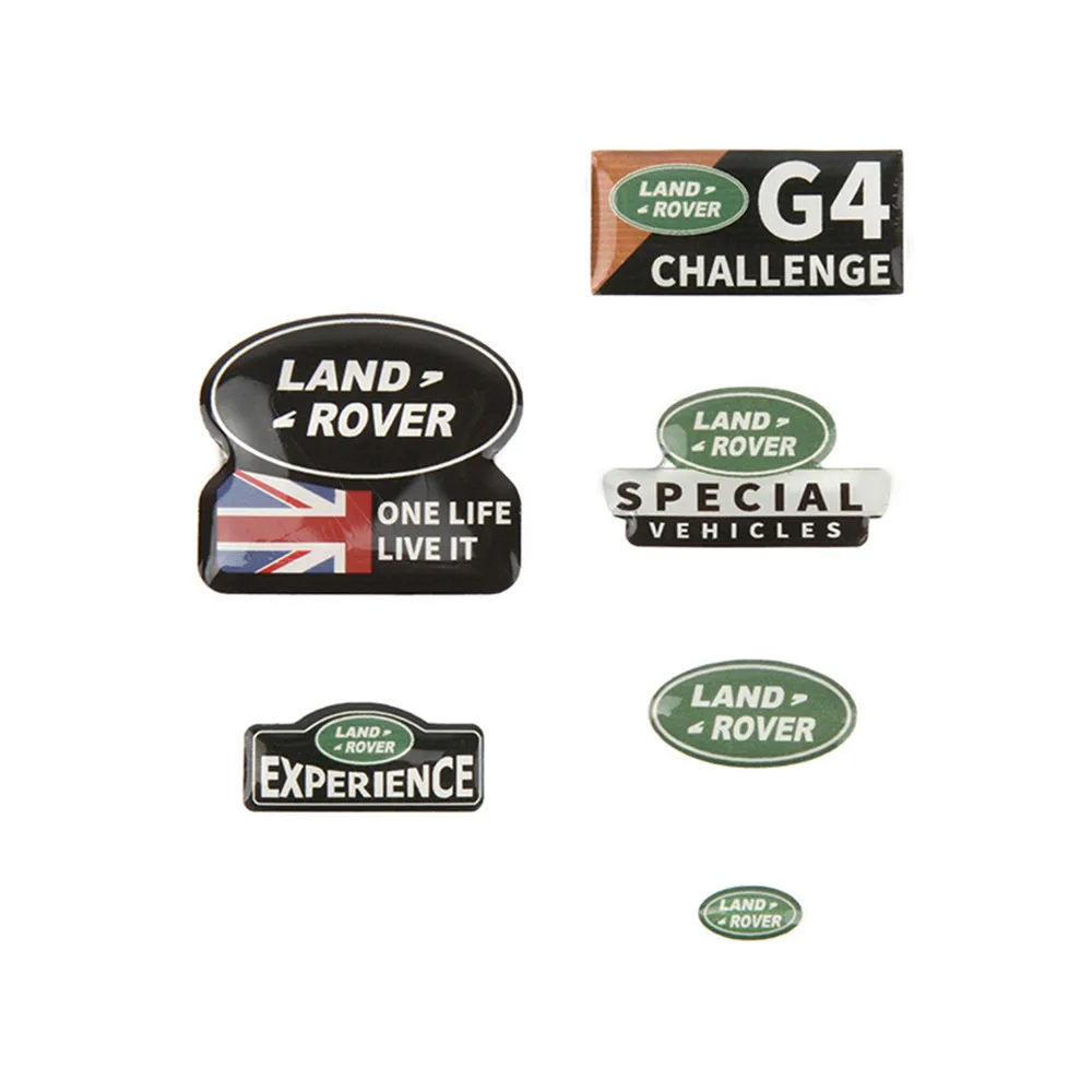 

RC Car Body Decorative Logo Sticker Labels for 1/10 Traxxas TRX4 Defender RC4WD D90 D110 Land Rover Logo Badge Accessories