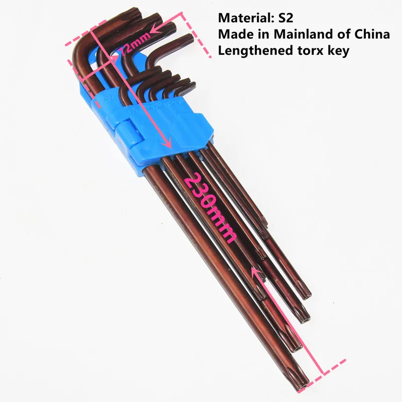 Набор шестигранных ключей для велосипеда шестигранный ключ и torx Наборы