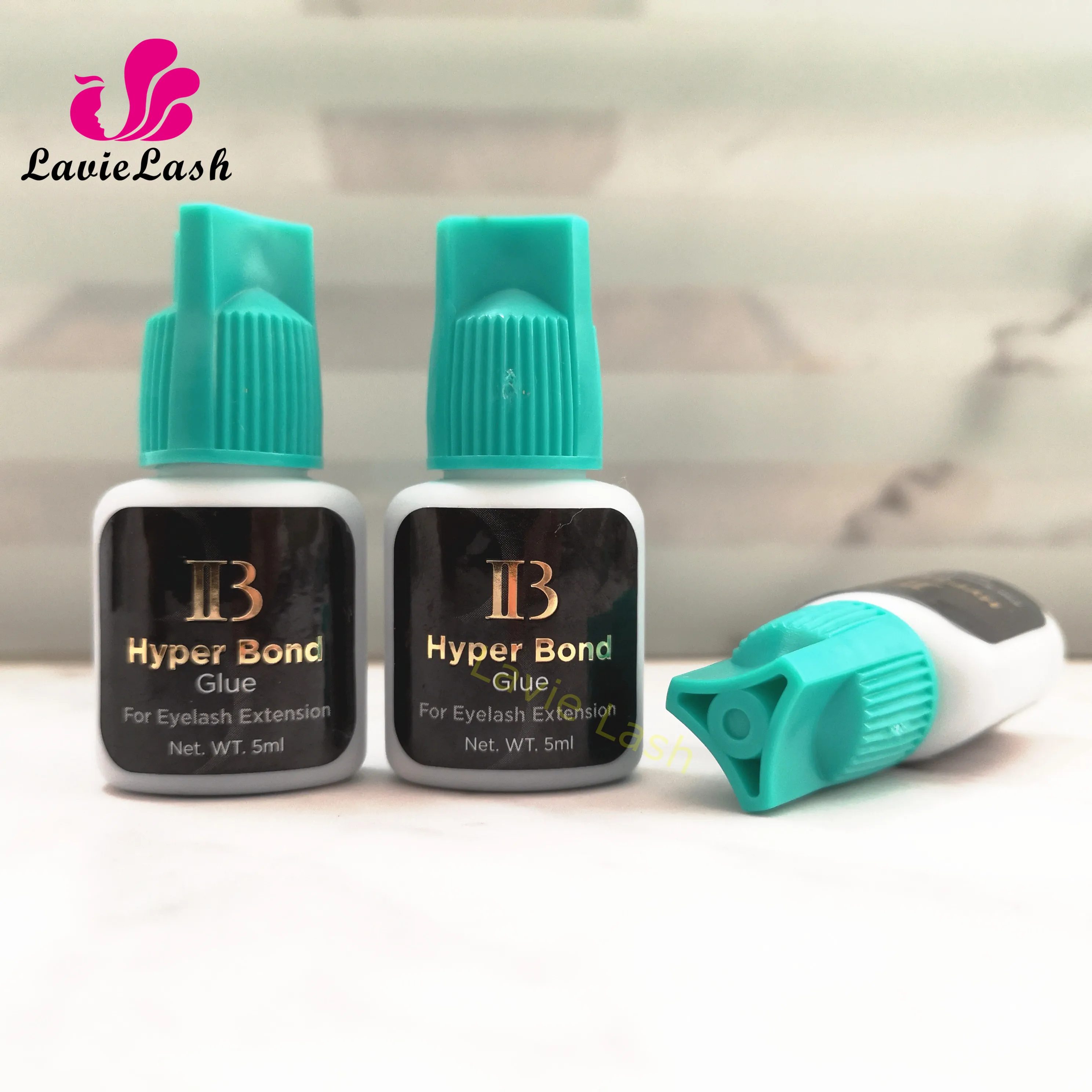 Оригинальный 2 бутылки Корея IB Ibeauty Hyper Bond 0.5s клей быстрое высыхание ресниц синий