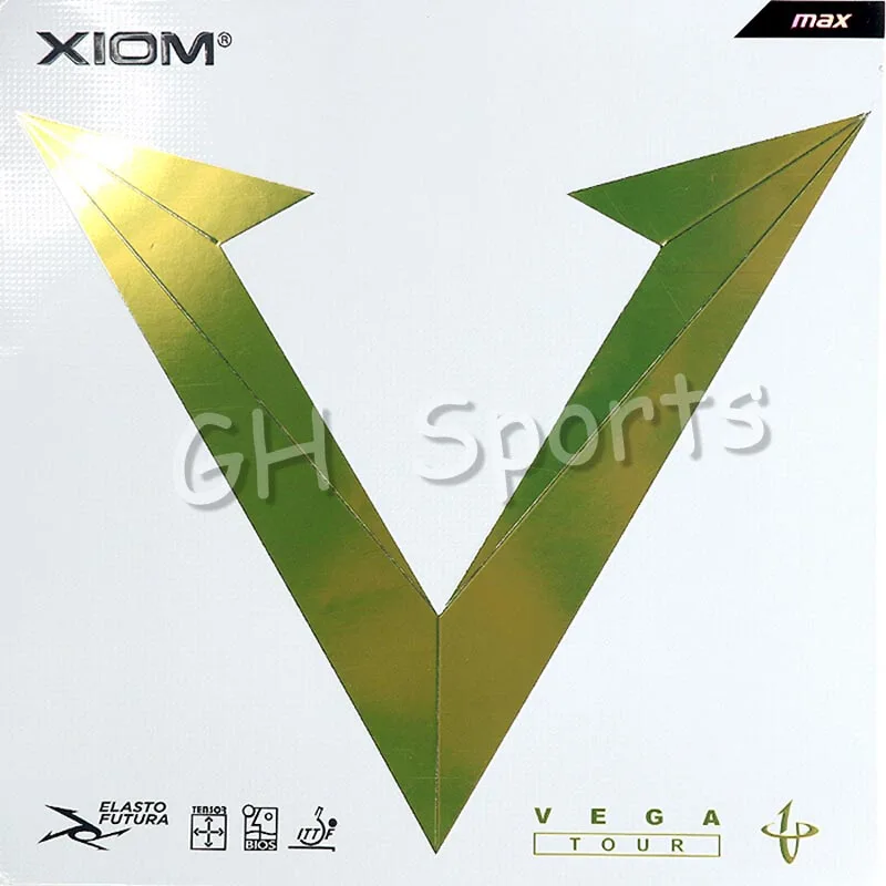 

XIOM VEGA TOUR (Non-tacky Rubber, Tensor Sponge) Table Tennis Rubber Ping Pong Sponge Tenis De Mesa