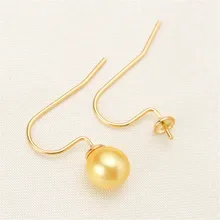 

925 Silver Pearl Beads Stud Earrings Setting Base Diy Jewelry Making Findings&Components