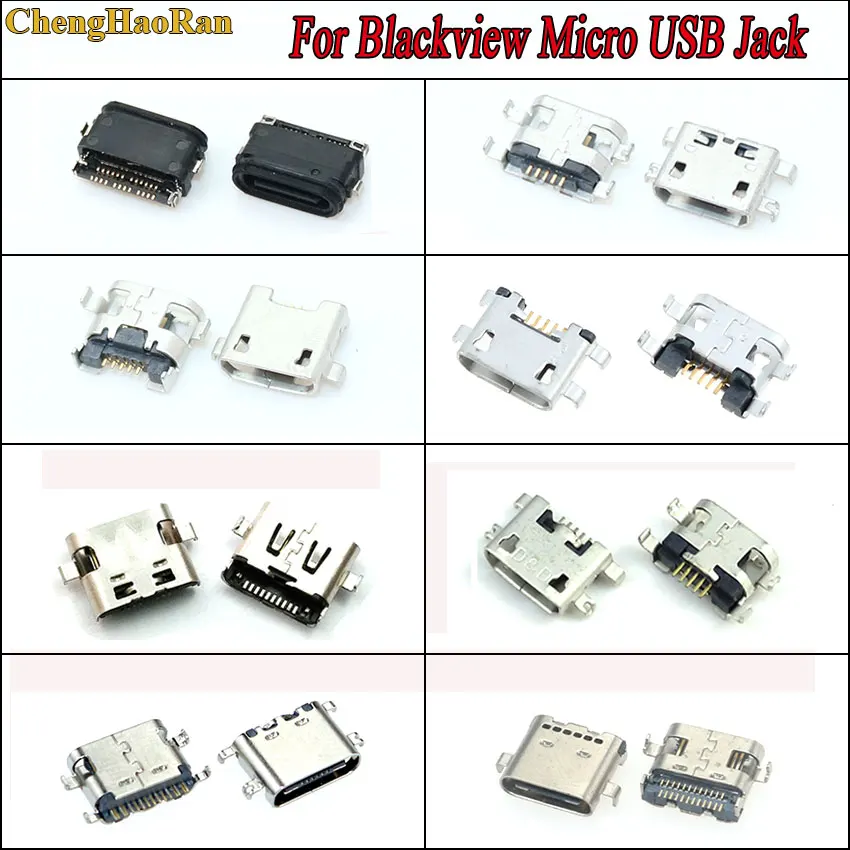 2 шт. разъем Micro USB для зарядного устройства порт зарядки Blackview BV5500 BV5800 BV6000 BV6100 BV6800