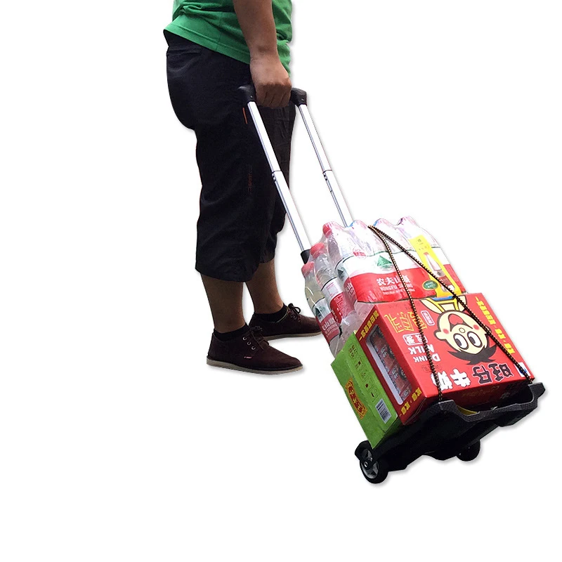 Складной портативный мини чемодан на колесиках алюминиевый чехол для