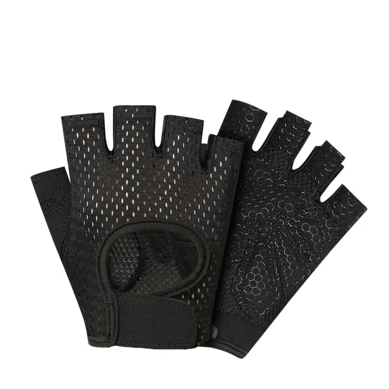 Велосипедные перчатки Фитнес перчатки на пол пальца Спортивные Перчатки противоударный велосипед перчатки велосипедные перчатки для MTB для мужские Для женщин спортивные L6
