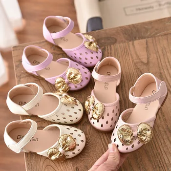 

2020 spring child breathable mesh sneakers boys girls fashion sequins comfortable shoes kid non-slip soft bottom shoes