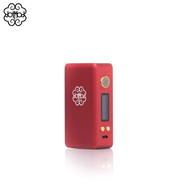 Dotmod dotBox 75 Вт бокс мод Регулируемый TC коробка устройство одной 18650 батареи ЖК-дисплей электронные сигареты мод Vape