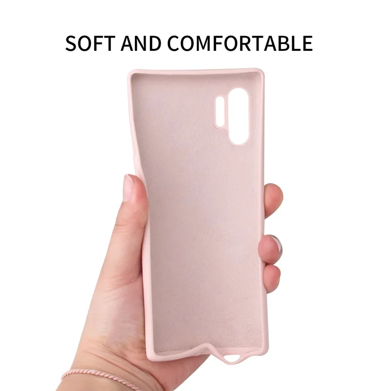 Note10 жидкий силиконовый чехол для samsung Galaxy Note 10 Plus задняя крышка мягкий чехол для телефона чехол для samsung S10 Plus S10e 10 Plus