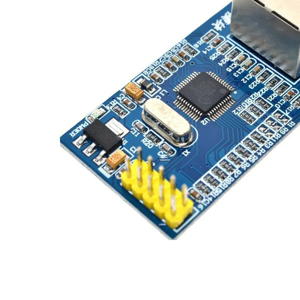 W5500 Ethernet сетевые модули TCP/IP 51/STM32 SPI интерфейс для Arduino синий|Аксессуары