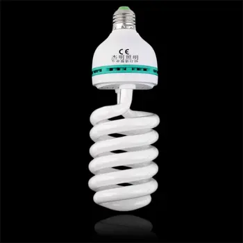 

2018 Photographic Lighting E27 220V 5500K 135W/150W Photo Studio Bulb Video Light Photography Daylight Lamp for digital camera