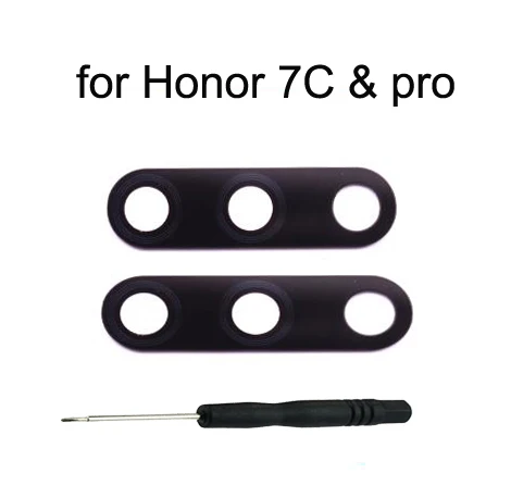 

For Huawei Honor 7C Pro Phone Original Housing Frame New Rear Back Camera Glass Lens Cover For HUAWEI 7C Pro + Tools