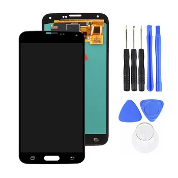 

AMOLED LCD Display For Samsung Galaxy S5 I9600 G900 G900A G900F LCD Display Touch Screen Digitizer Assembly