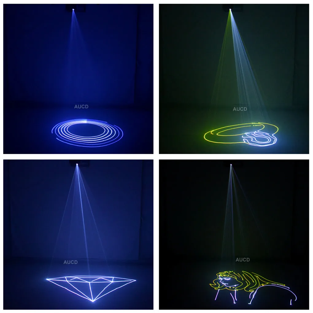 SD карта DMX RGB Цвет изменяемые цвета детской анимации музыка лазерный проектор