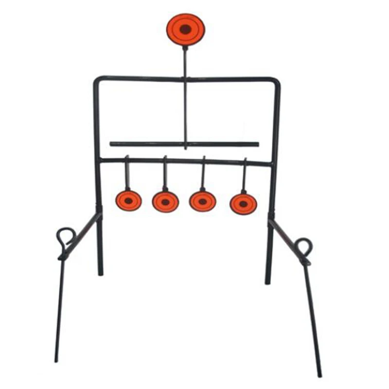 Self-Resetting Steel Shooting Practice Targets for Airsoft, Paintball, BB, and Archery Training Description Image.This Product Can Be Found With The Tag Names Airsoft shooting practice targets selfresetting paintball bb, Sports Entertainment