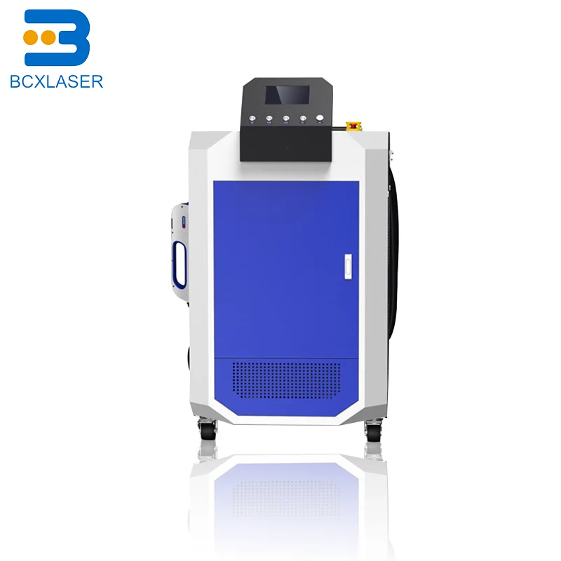 Аппарат для лазерной очистки 100 Вт WuHan BCXlaser для ржавчины Мочалка для удаления жира Лучшая цена Лидер продаж