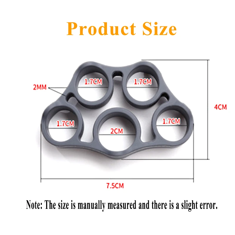 Силиконовый захват для пальцев, прочные Эспандеры для запястья, йоги, рук, носилки, Эспандер для пальцев, упражнения на руку, фитнес-тренажер
