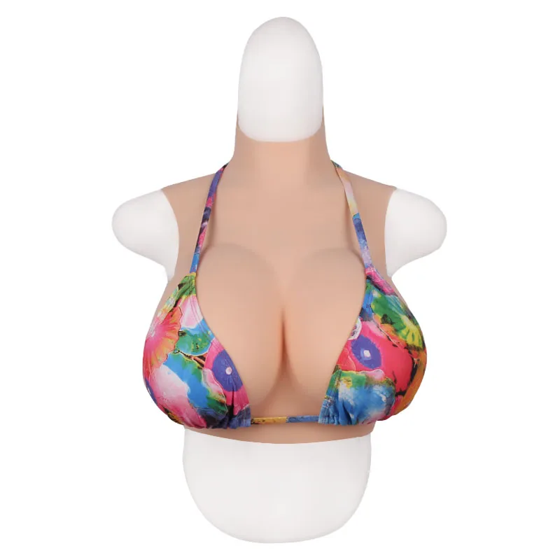 TRANSWEET Latest G Cup Realistic Silicone Breast Forms Boobs for Crossdressers Drag Queen Shemale Crossdressing