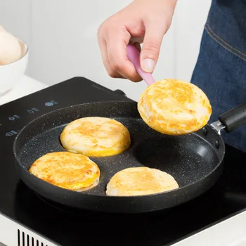 

Four-hole Frying Pot Non-stick Egg Pancake Steak Pan Cooking Egg Ham Pans Breakfast Maker pancake mold pancake