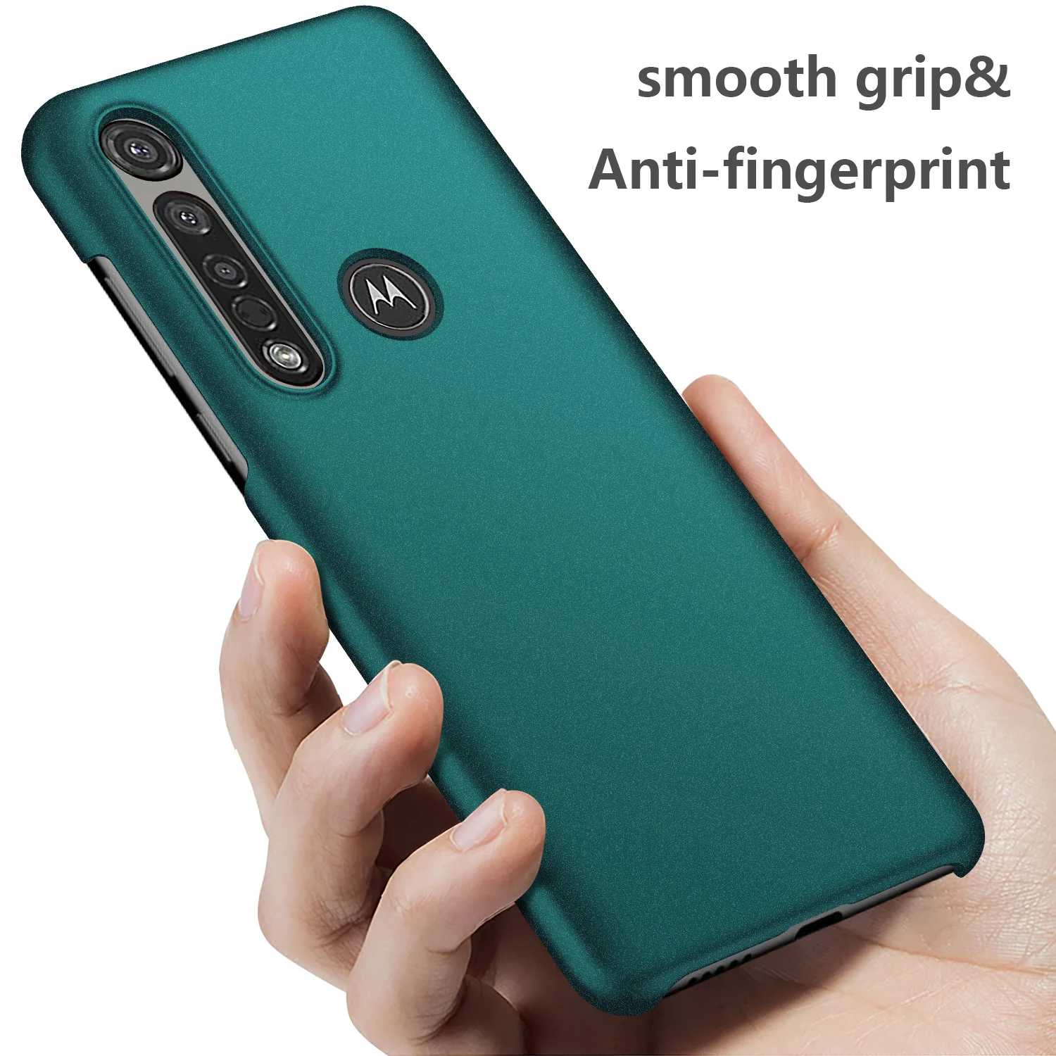 Чехол для Motorola Moto G8 Plus роскошный Высококачественный жесткий Тонкий матовый