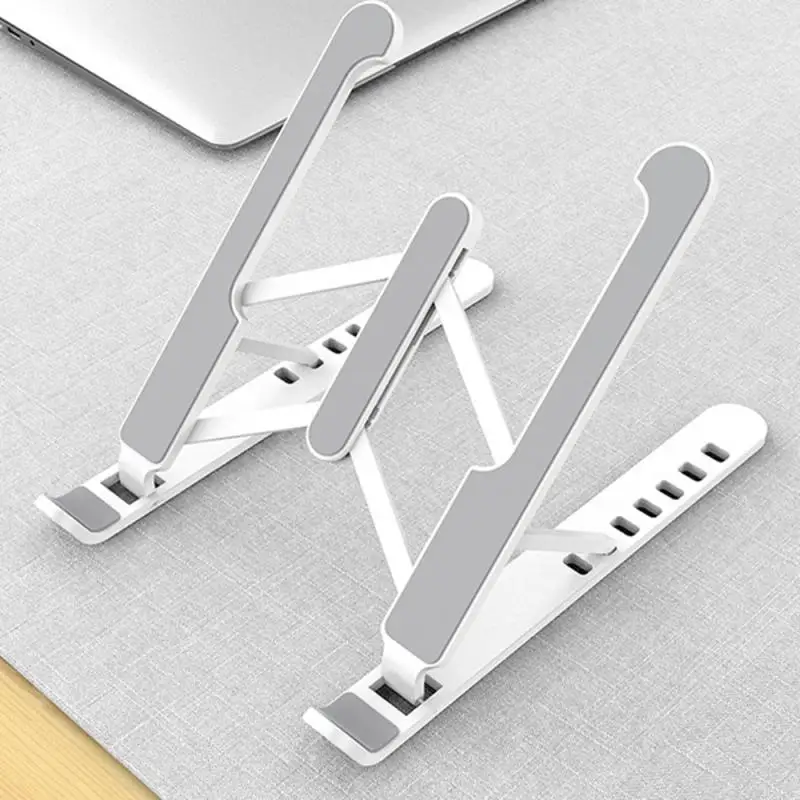 

Adjustable Foldable ABS Laptop Tablet Stand Portable Desktop Holder Mounts For Macbook Pro Air Notebook Stand Laptop Accessories