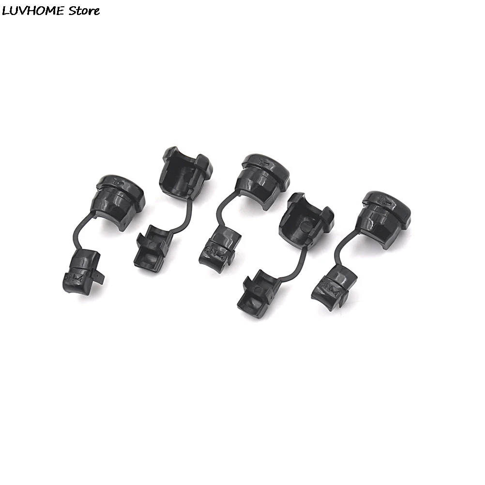 Strain Relief Bushings 6N-4 Strain Relief Bushing SJT 18AWG T = 0.5~1.6mm Nylon Black 20 PCS