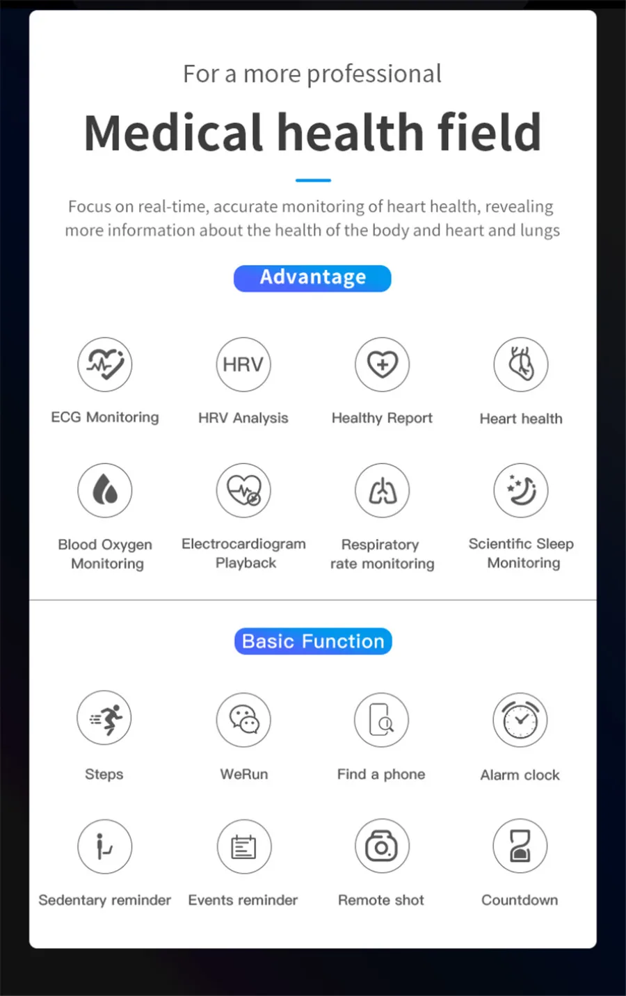 Смарт-браслет V19 ECG+ PPG+ HRV монитор сердечного ритма кровяное давление кислородный мониторящий сон Bluetooth фитнес-трекер Смарт-часы