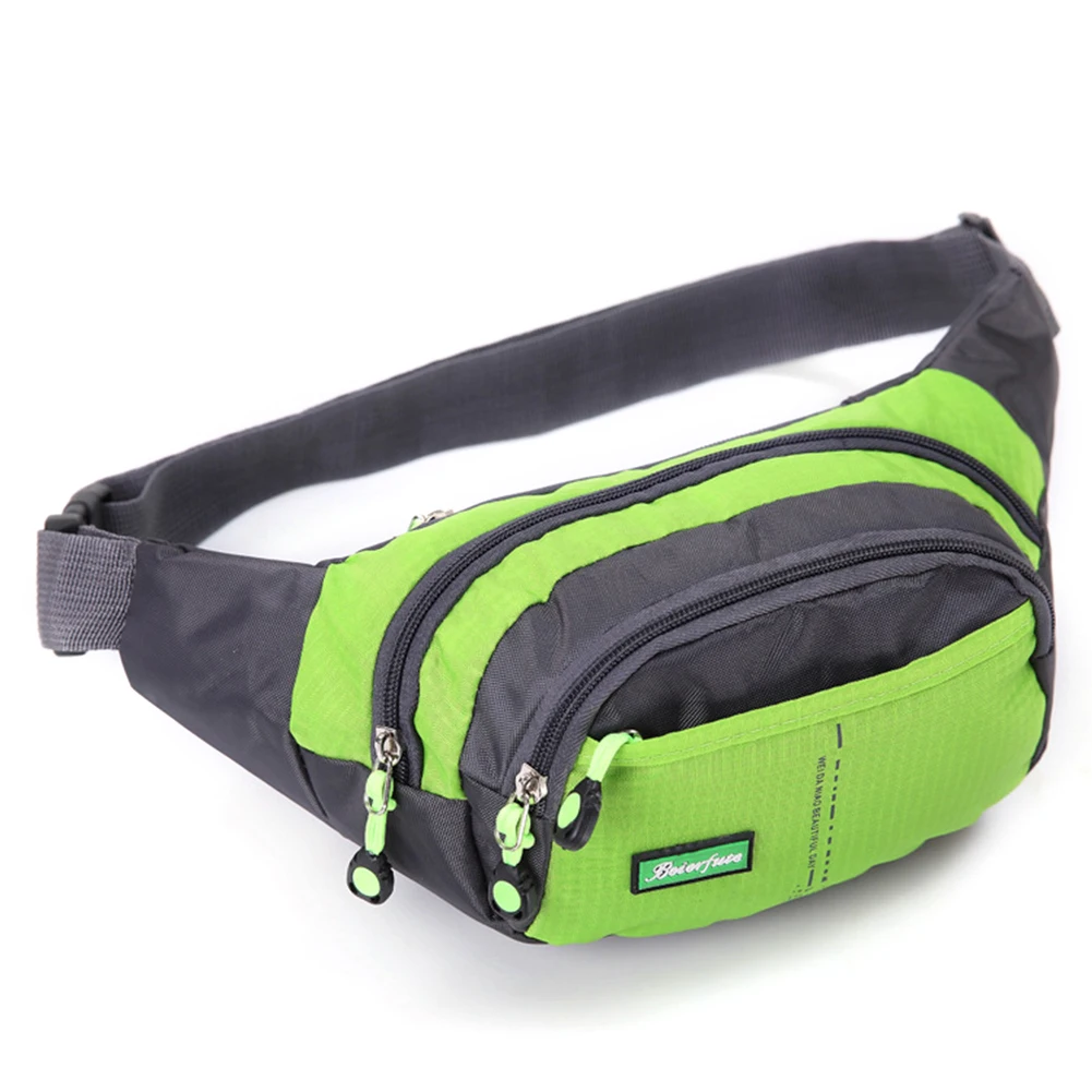 Men Waist Pack Crossbody Splashproof Travel Portable Tear Resistance
