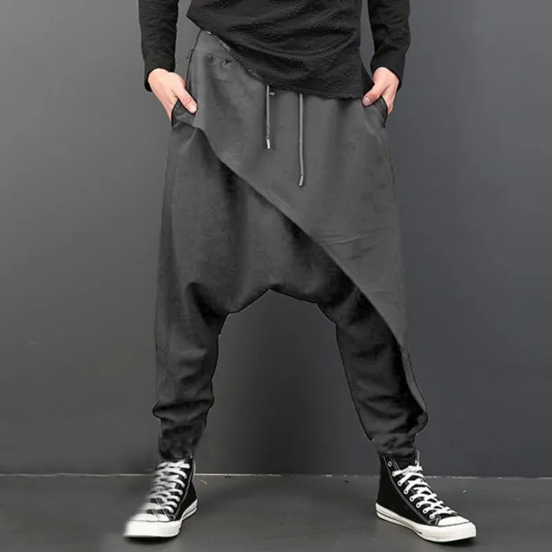 Drape Drop Crotch Baggy Dancing Pants Drape Drop Crotch Baggy Dancing Pants