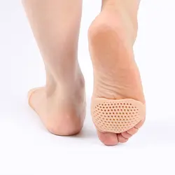 1 пара силиконовые стельки подушечки для боли в передней части стопы уход за пяткой обувь для ухода за ногами инструмент противоскользящие