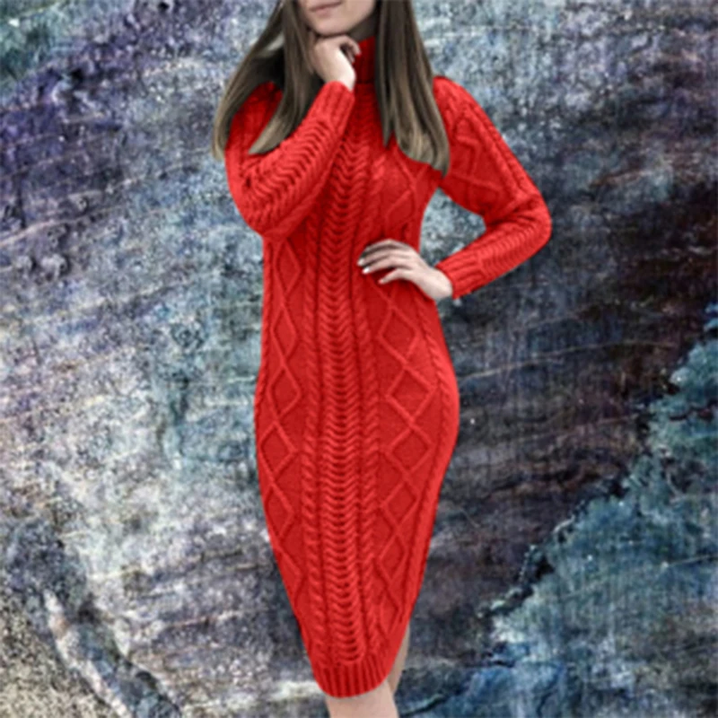 2020 New Autumn and Winter Women's Fashion Long