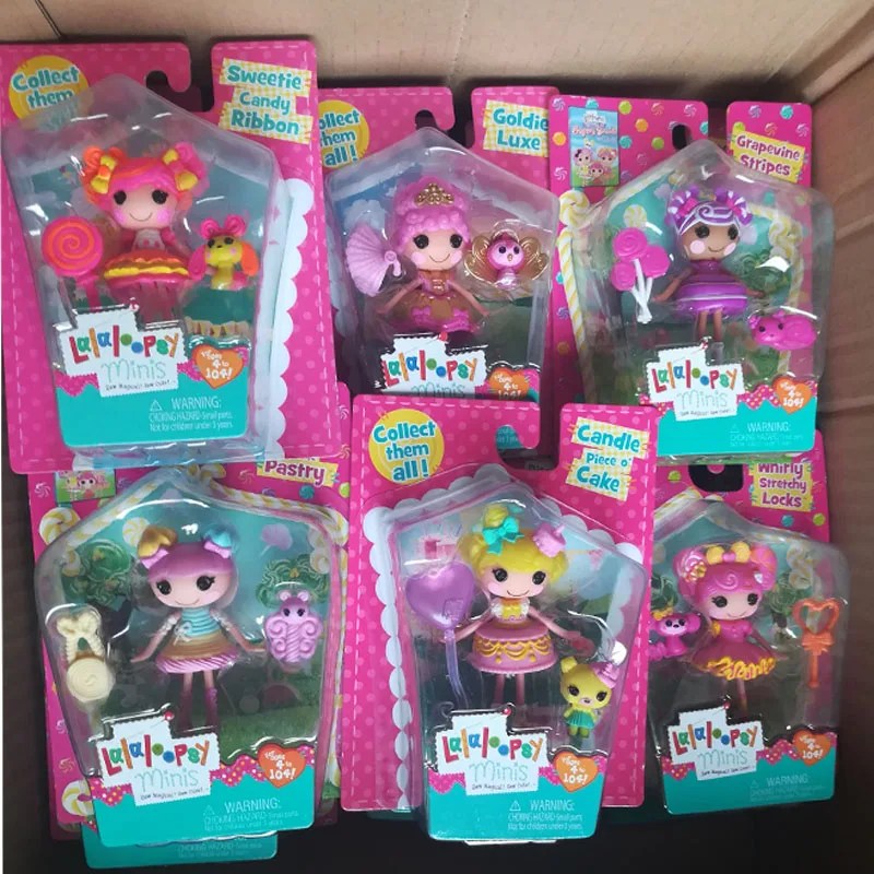 Новинка! 8 см мини куклы lalaloopsy с маленькими аксессуарами игрушки для девочек набор игровой домик игрушки подарки