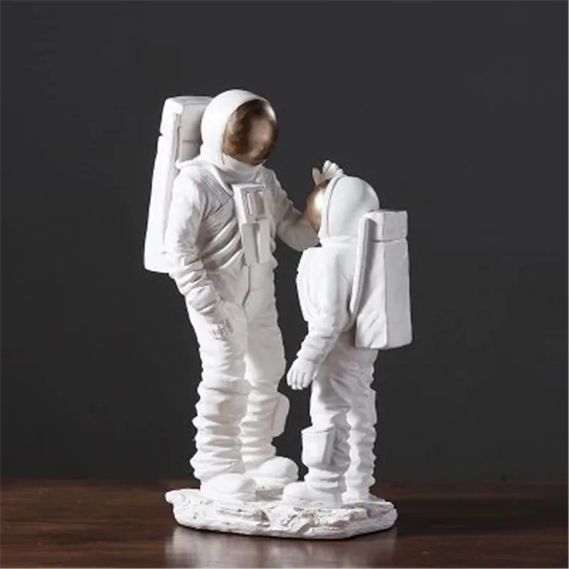 

1/6 Nordic Modern Minimalist Astronauts Art Crafts Resin Big Statue Action Figure Collection Model Ornaments Christmas Gift Toy