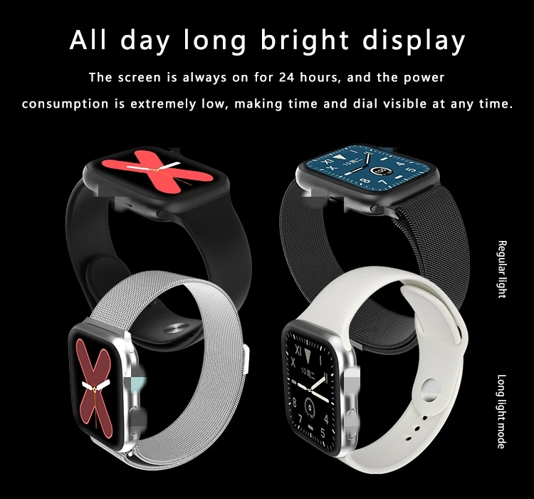 W68 Смарт-часы для мужчин 1,54 дюймов полный сенсорный смарт-часы монитор сердечного ритма для Apple IOS Android телефон наручные часы весь день яркий день
