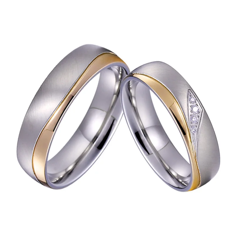 Handmade Love Alliances Promise Wedding Band Engagement Rings For Couples Men And Women Gold Color 2020 Latest Design Rings For Women Couple Ringsring For Aliexpress