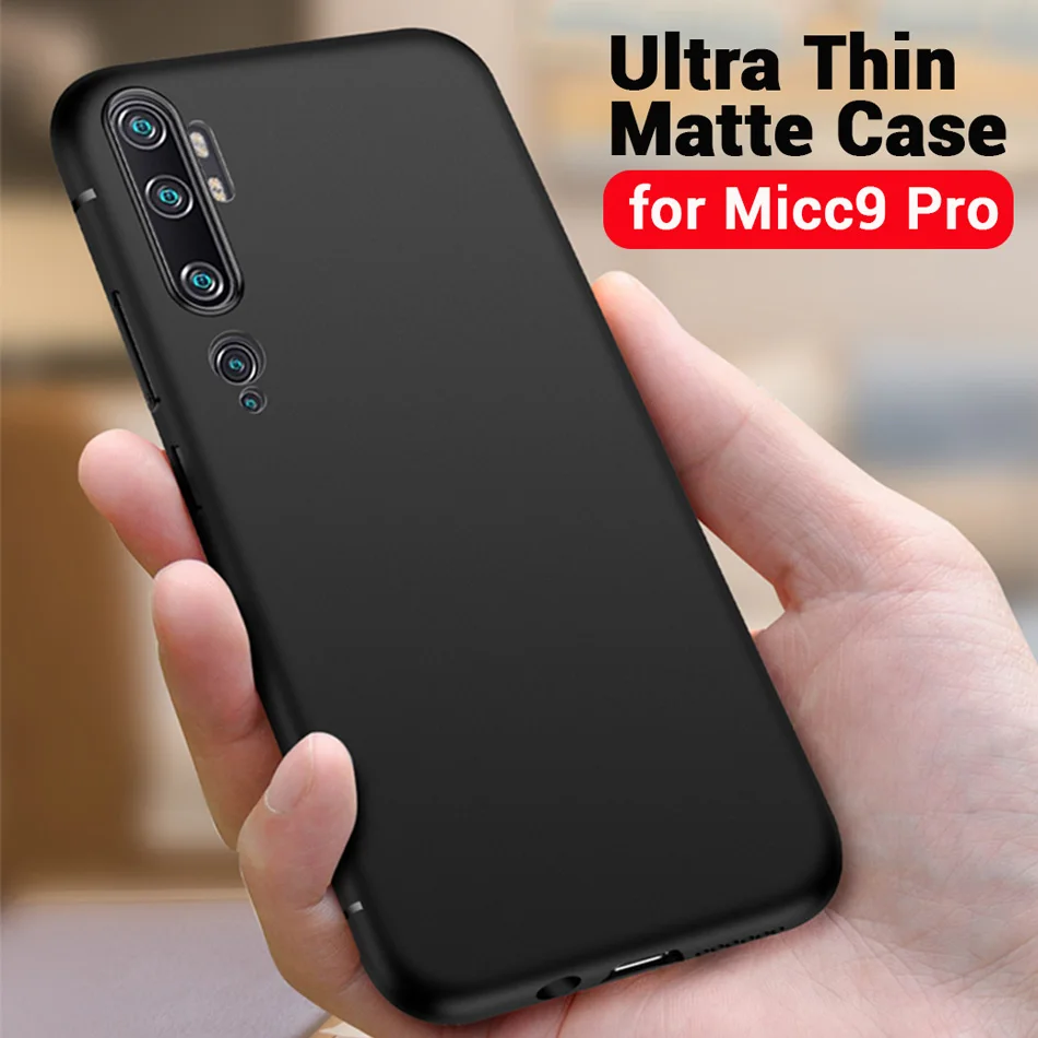 Силиконовый чехол MiCC9 Pro для Xiaomi силиконовый Ультратонкий из ТПУ телефона Mi Note 10