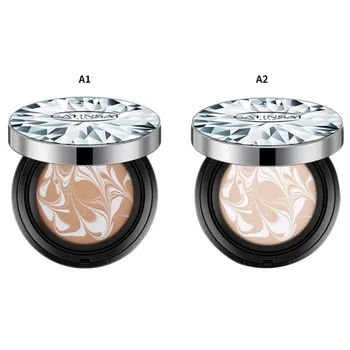 

2 Colors Air Cushion Foundation Cream Cover Blemishes Brighten Even Skin Color Moisturizing Oil-Control Essence Foundation