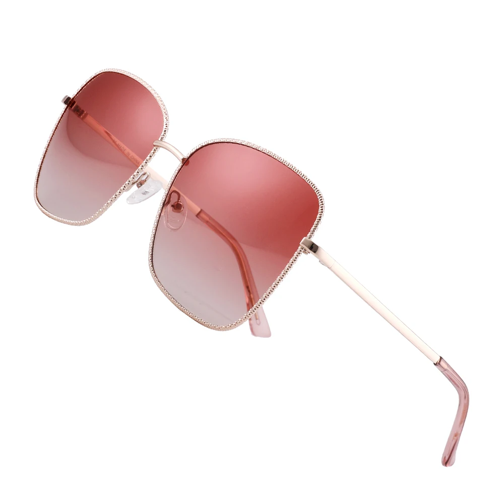 

FENCHI Polarized Sunglasses Women 2020 Vintage Brand Square Glasses Driving Pink sunglasses Men ladies oculos de sol feminino