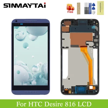 

Original Sinmaytai Super LCD2 Display For 5.5" HTC Desire 816 LCD Display Screen + Touch Screen Panel Digitizer Replacement