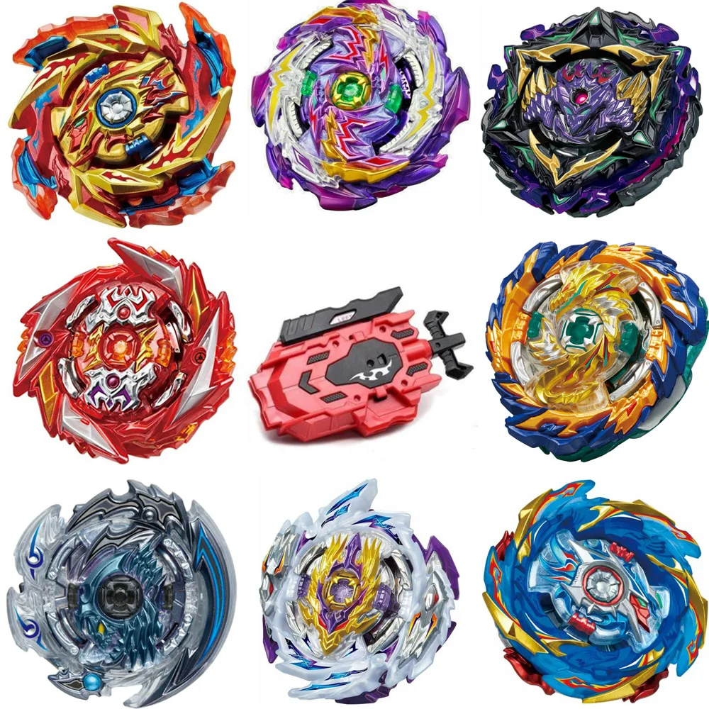 B-X toupie burst beyblade girando topo sparking com lançador B-48