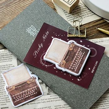 

30pcs Vintage ancient objects Sticky Memo Peace Dove Lamp Collection Planner Sticker Sticky Notes Memo Pads 4 selections