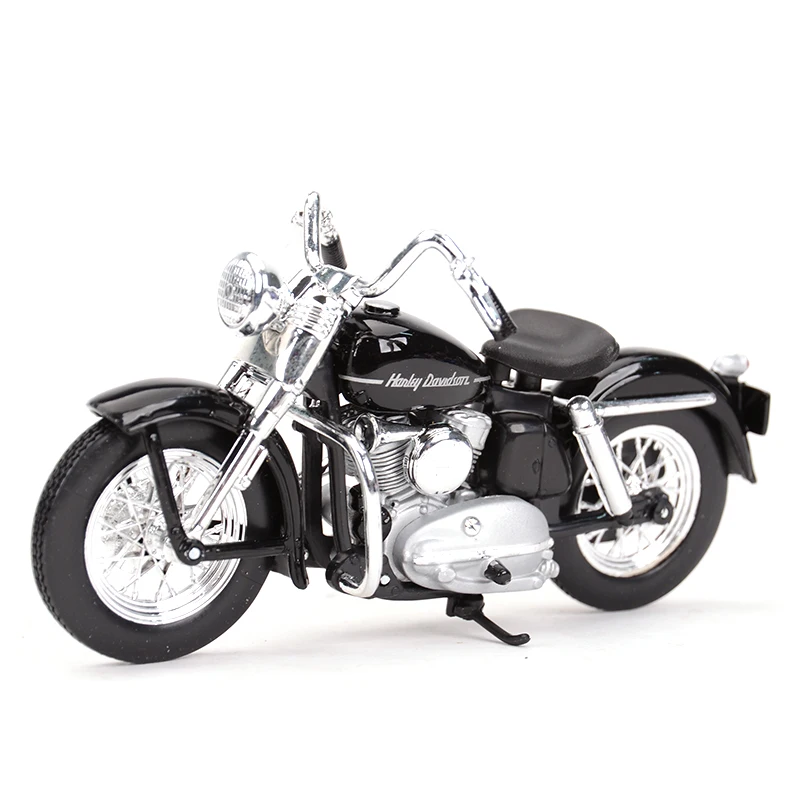 Maisto 1:18 Harley-Davidson 1952 K Model Die Cast Vehicles Collectible Hobbies Motorcycle Model Toys 2