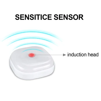 

10LEDs PIR Motion Sensor Night Lamp Wireless Smart Auto ON/OFF Under Cabinet Light Warbrobe Closet Stair Kitchen Light