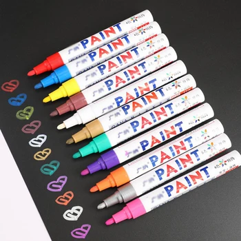 

12* Marker Pen Waterproof Permanent Paint Car Tyre Rubber Metal Based Universal