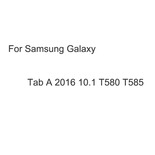 Закаленное стекло для SAMSUNG Галакси Tab E 9,6 T560 T550 Tab A 10,1 T580 T820 планшетный ПК ультра-тонкий экран защитная пленка - Цвет: For T580