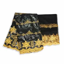 Высокое качество Базен brode getzner шампунь Базен riche ткань вышитая африканская ткань с тюлем кружева