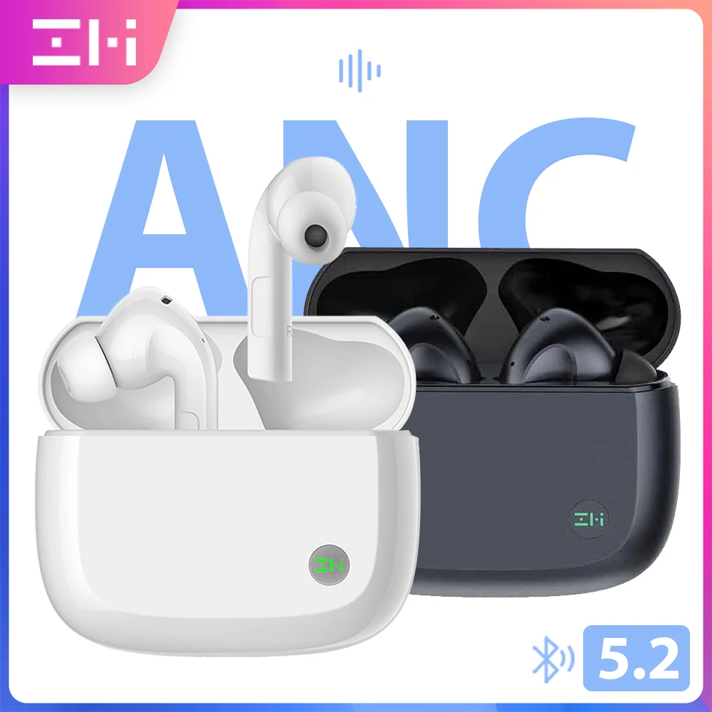 Глобальная версия ZMI PurPods Pro Bluetooth 5 2 наушники ANC беспроводные водонепроницаемые с