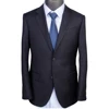 Luxury 100% Wool Super 120 Tailor-Made Suits For Men Suit Midnight Blue Selected Sarawan Wedding Suits For Men Dress Tuxedo Man 5