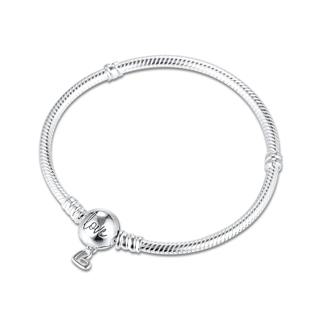 Браслет QANDOCCI из стерлингового серебра 925 пробы Женский незакрепленный браслет с