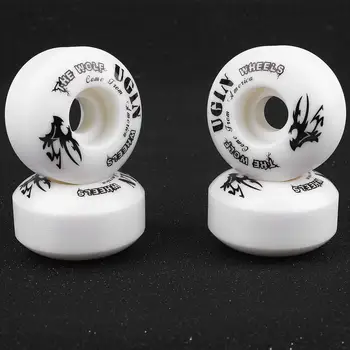 

Skateboard Whee Pro PU 52mm White Anti Shock Necessity Children Skater Dedicated