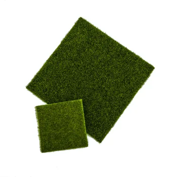 

Hot Sale Creative Craft Ecological Lawn Decor Garden Ornament Green Artificial Grass Fake Moss Simulation Grass Micro Landscape